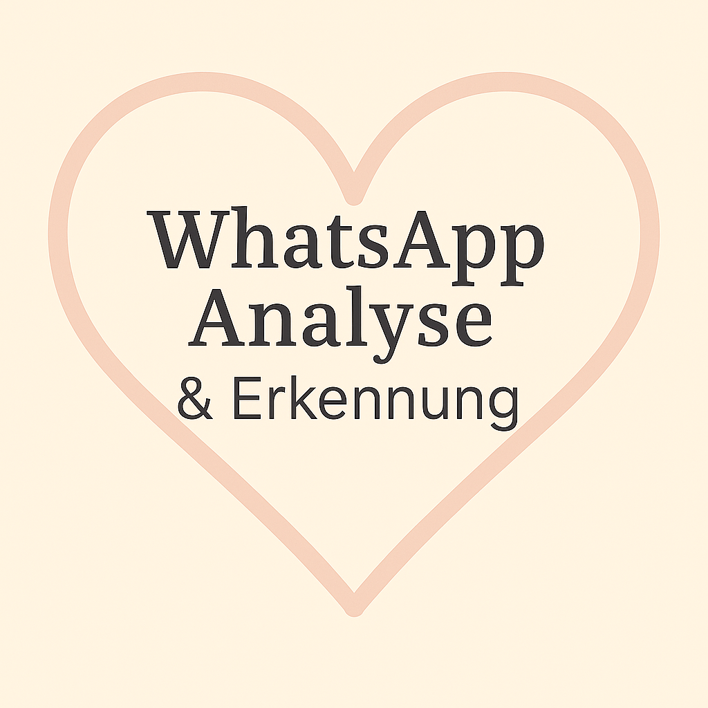 WhatsApp Analyse & Erkennung – 1–10 Nachrichten